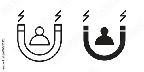 User engagement icon vector design. Vector elements for infographic web