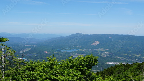 Wallpaper Mural Lush Green Summits of the Suzuka Mountain Range in Summer, Mie, Japan Torontodigital.ca