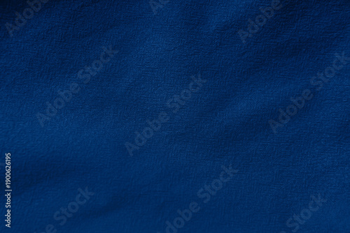Canvas Print Solid matte blue tone color paint on cloth texture background
