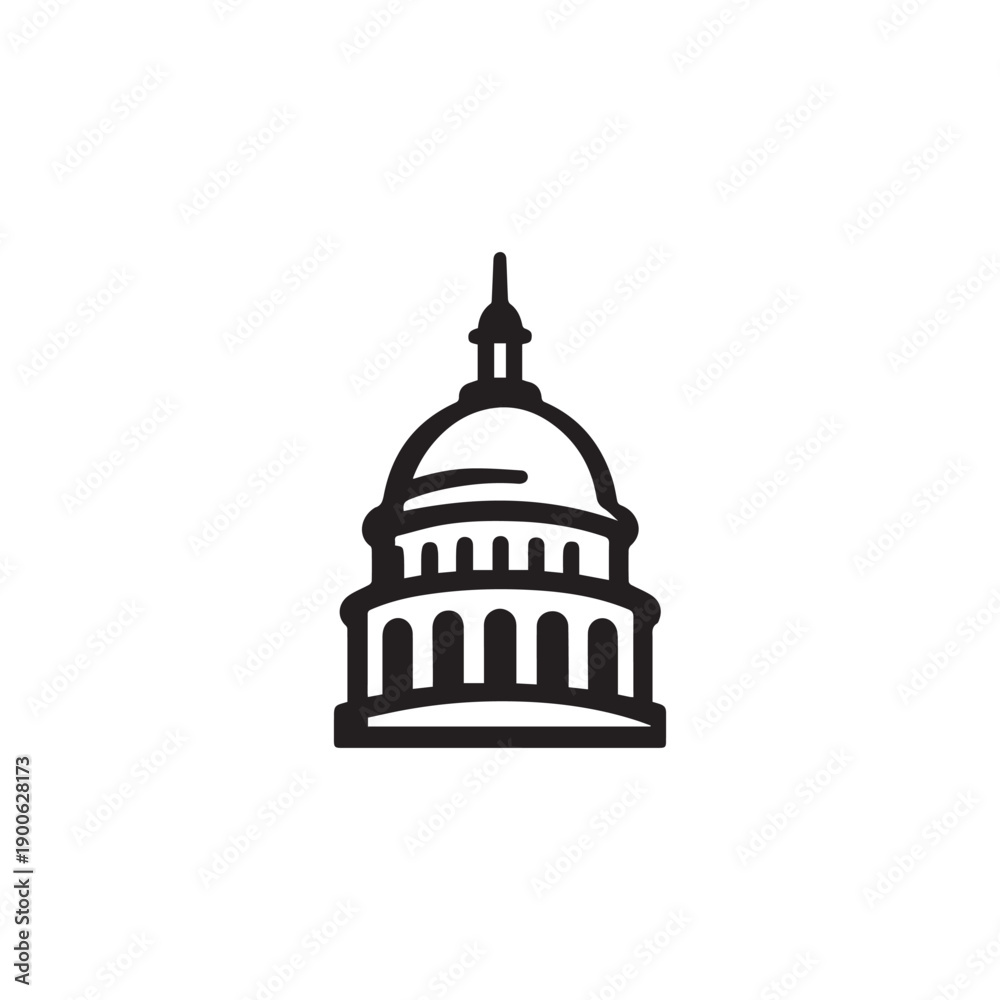 Obraz premium Capitol Logo