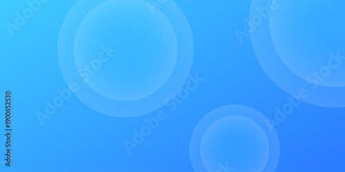 Abstract blue background, blue gradations, circle effect style. modern background. minimal geometric background. business cards, banner. eps10