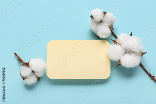 Composition with cotton flo...