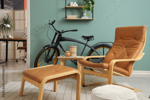 Interior of living room wit...