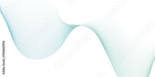 Dynamic minimal smoke sound line. Energy abstract smooth withe and blue  frequency isolated element creative blend. Science tech swirls with thin twisted connected vibration simple grid.