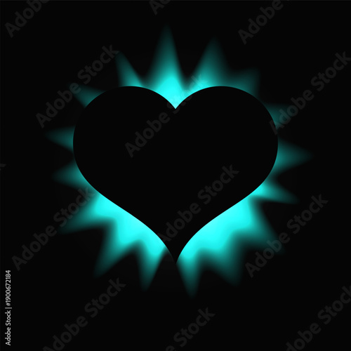 Heart illuminate light frame