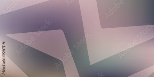 Abstract Geometric Pattern with Intersecting Shapes and Gradient Colors.