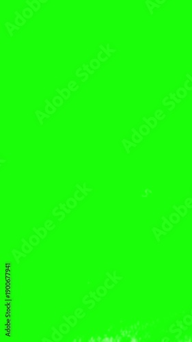 vertical animation of green screen torn ripped paper transition abstract overlay animation