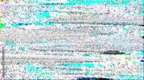blip bug error flaw concept glitch noise abstract background analog digital overlay animation
