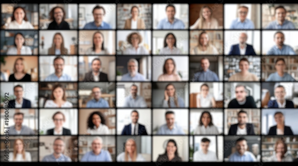 Obraz premium Virtual meeting effectiveness involves structured preparation, clear communication, active engagement, and disciplined time management to ensure productive online collaboration. 
