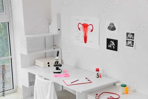Uterus structure with sonog...
