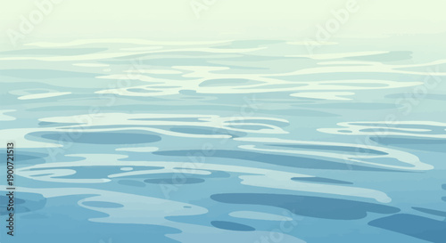 Pixelated abstract representation of gentle water ripples and light reflections