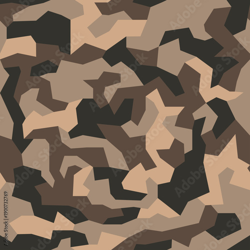Military camo seamless patt...