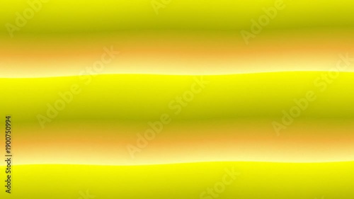 Abstract background with vibrant yellow and green horizontal bands, smooth gradient