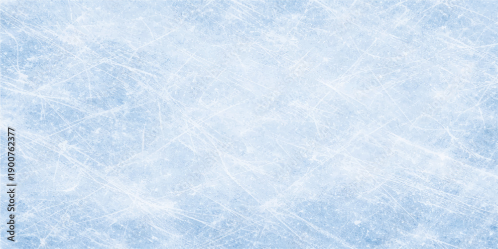 Obraz premium Abstract winter background featuring a blue grunge texture with white frozen snowflakes and crystal frost patterns on a bright cold surface for Christmas