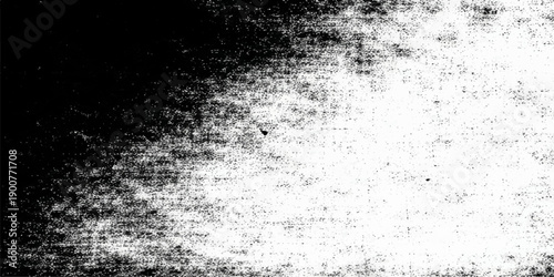 Black and white grunge textured abstract wall with vintage paint and rough pattern
