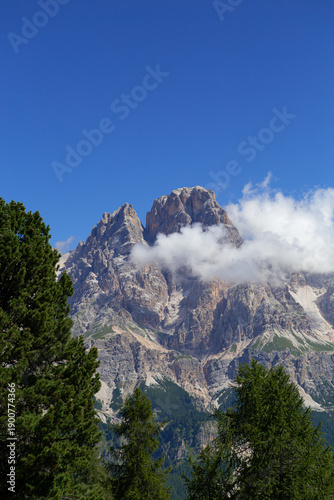 Mountain Landscape in Cortina d’Ampezzo, Future Winter Olympics Location
