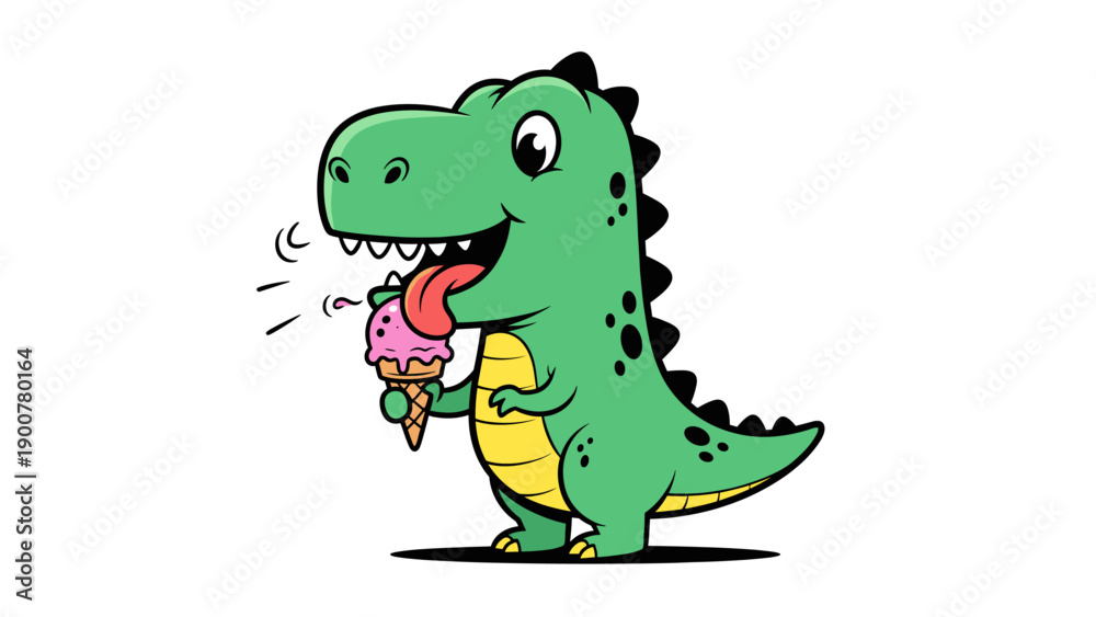 Fototapeta premium Dino ice