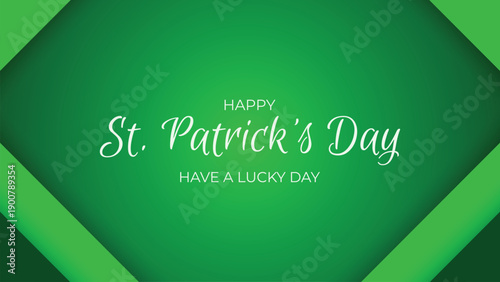 St. Patrick's Day Banner Template