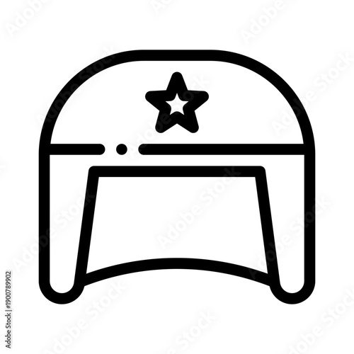 ushanka line icon