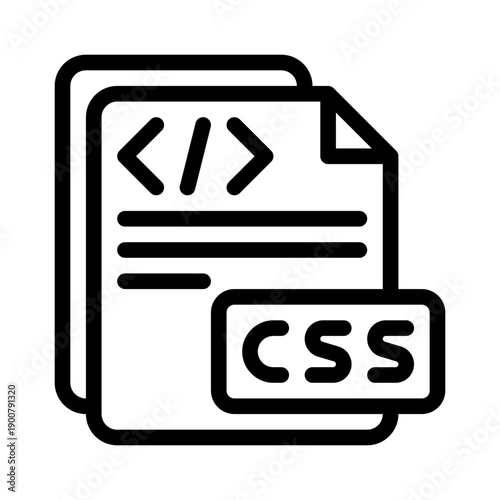 css line icon