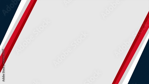 Dynamic Colorful Geometric Sport Motion Background on White Background