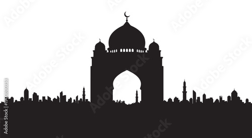 Elderly Muslim Praying with Holy Quran