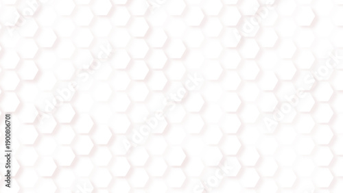 Hexagon Beehive honeycomb pattern wall black and white. Black honeycomb on a white background. Seamless texture. Isometric geometry.