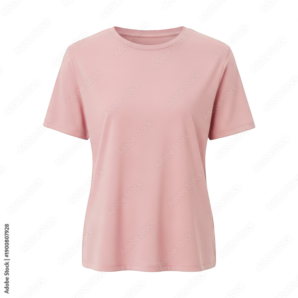 custom made wallpaper toronto digitalPastel pink short sleeve t-shirt for women isolated on transparent background