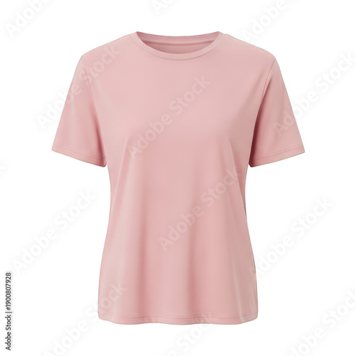 Wallpaper Mural Pastel pink short sleeve t-shirt for women isolated on transparent background Torontodigital.ca