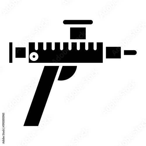 Foam Gun Vector Icon