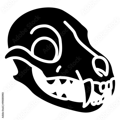 Animal Skull Vector Icon