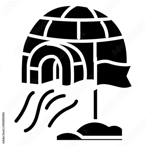 Arctic Exploration Vector Icon