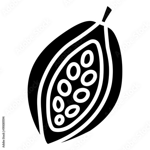 Cacao Vector Icon