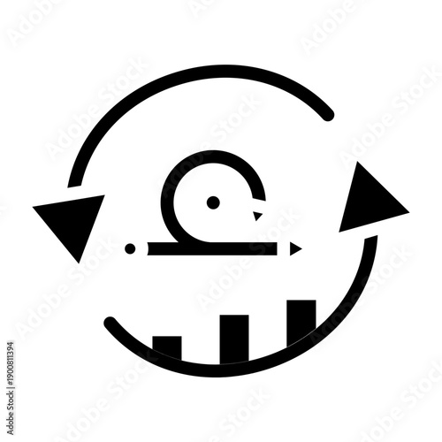 Continuous Improvement Vector Icon