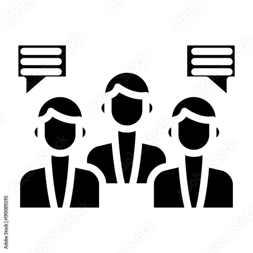 Daily Standup Vector Icon