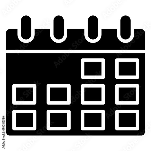 Date Calendar Vector Icon