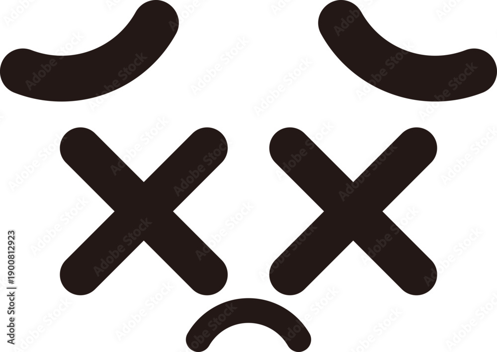 Obraz premium 지친 표정