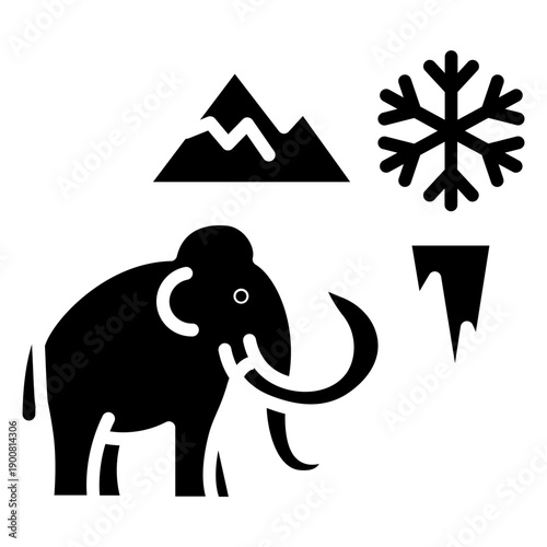 Ice Age Vector Icon