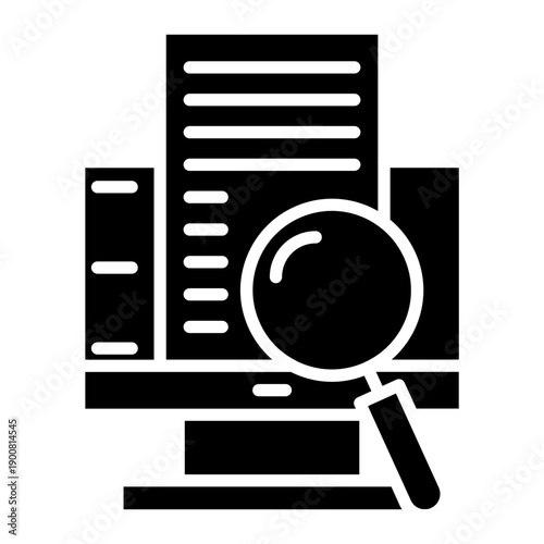 Online Search Vector Icon