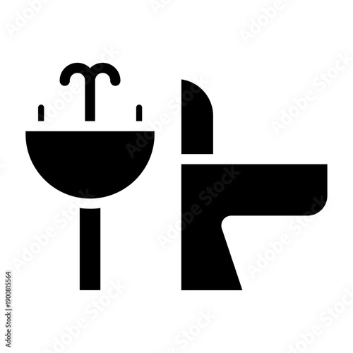 Bathroom Cleaner Vector Icon