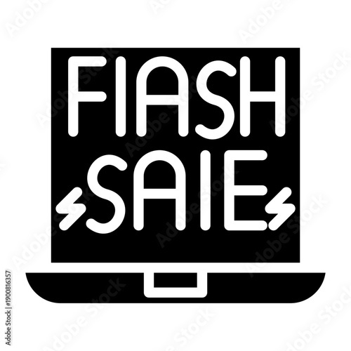 Flash Sale Vector Icon