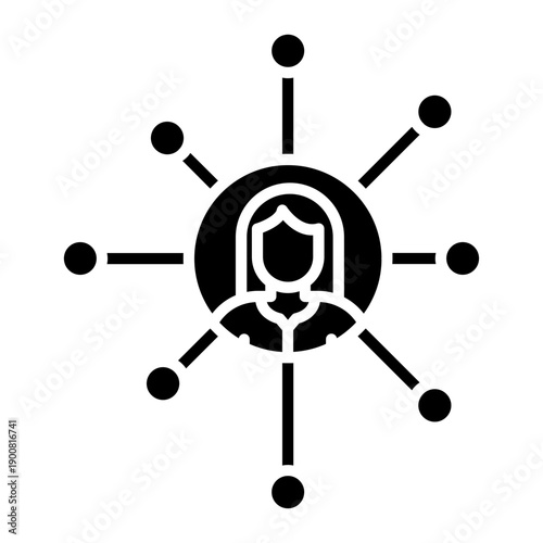 Networking Vector Icon