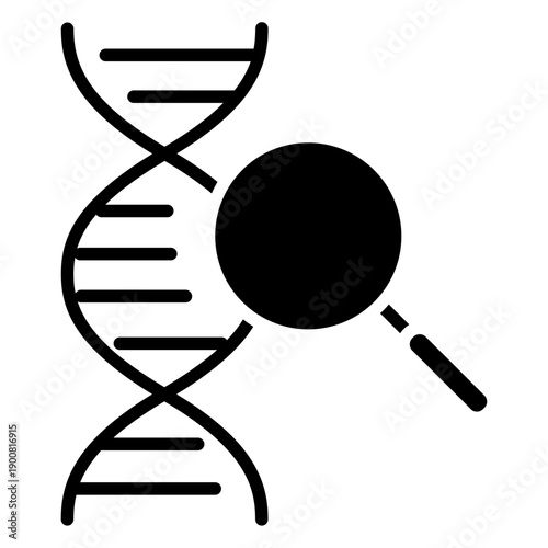 Explore Dna Vector Icon