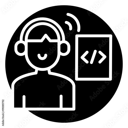 Event Listener Vector Icon