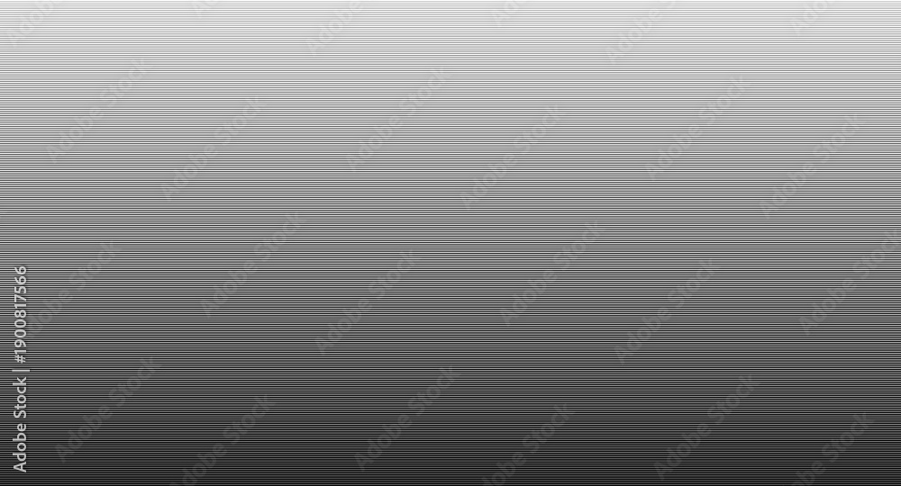 Obraz premium Monochrome gradient horizontal line pattern background with fading parallel stripes.