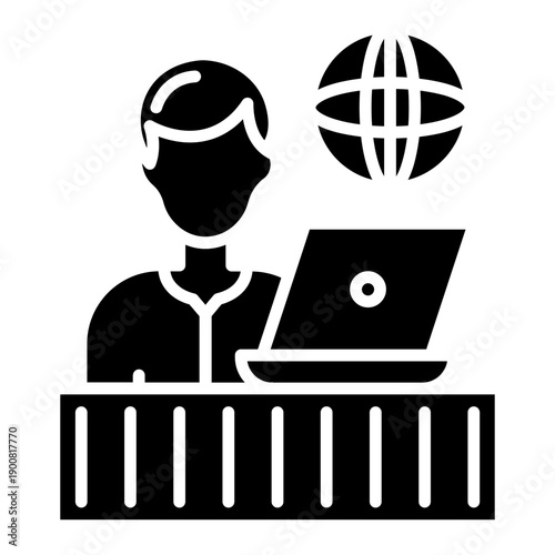 Travel Assistance Vector Icon