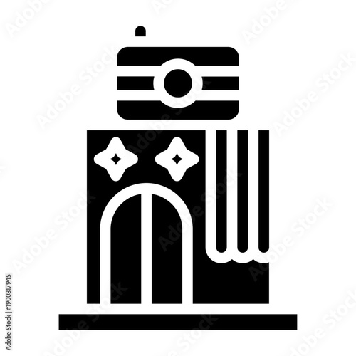 Photo Booth Vector Icon