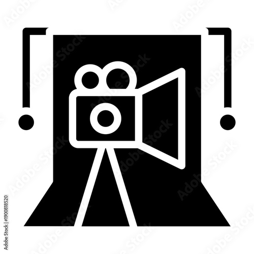 Green Screen Vector Icon