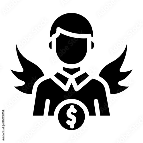 Angel Investor Vector Icon