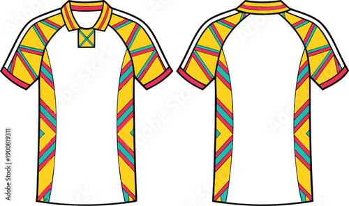 Modern Jersey Design for Sports Team. Custom Jersey Design for Team Uniform. Sports Jersey Design Template. Football Jersey Design Concept. Basketball Jersey Design Layout. Cricket Jersey Design